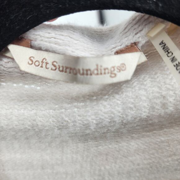 Soft Surroundings Open Front Soft Knit Cocoon Sweater Size Small/Medium - Picture 2 of 4
